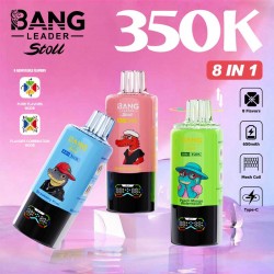 Bang Leader Stoll 350K Puffs 8-in-1 Disposable Vape – 350,000 Puffs Electric Cigarette Best Vape