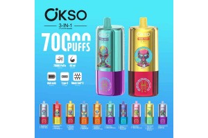 OKSO 70000 3-in-1 70K Puffs Triple Flavors Disposable Vape Wholesale