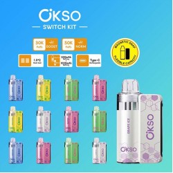OKSO Switch Kit 50K 50000 Puffs Disposable Vape Pod Kit Wholesale