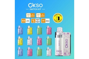 OKSO Switch Kit 50K 50000 Puffs Disposable Vape Pod Kit Wholesale