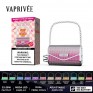 Vaprivee 50000 Puffs 50k Disposable Vape LED display Diamond Handbag Style Design